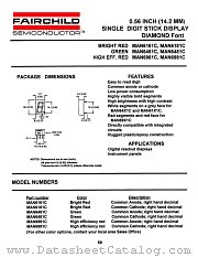 MAN6461C datasheet pdf Fairchild Semiconductor