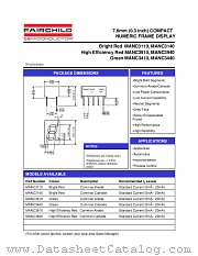 MANC3440 datasheet pdf Fairchild Semiconductor