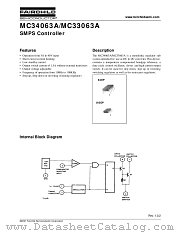 MC34063A datasheet pdf Fairchild Semiconductor