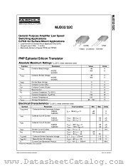 MJD32C datasheet pdf Fairchild Semiconductor