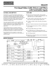 ML6429 datasheet pdf Fairchild Semiconductor
