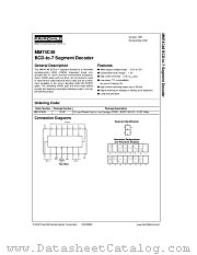 MM74C48 datasheet pdf Fairchild Semiconductor