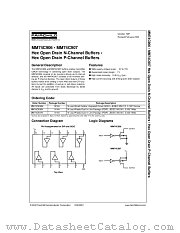 MM74C907 datasheet pdf Fairchild Semiconductor