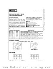 MM74HC125 datasheet pdf Fairchild Semiconductor