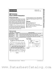 MM74HC245A datasheet pdf Fairchild Semiconductor