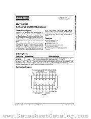 MM74HC251 datasheet pdf Fairchild Semiconductor