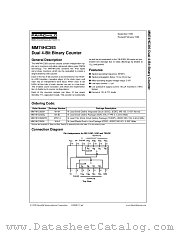 MM74HC393 datasheet pdf Fairchild Semiconductor
