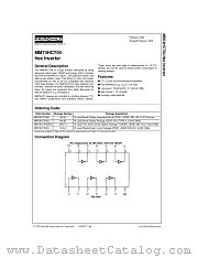 MM74HCT04 datasheet pdf Fairchild Semiconductor