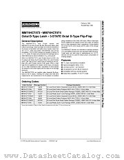 MM74HCT573 datasheet pdf Fairchild Semiconductor