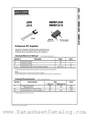 MMBFJ310 datasheet pdf Fairchild Semiconductor