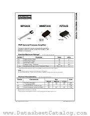 MMBTA55 datasheet pdf Fairchild Semiconductor
