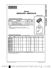 MMBZ5228B datasheet pdf Fairchild Semiconductor