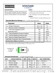 MMSZ4688 datasheet pdf Fairchild Semiconductor