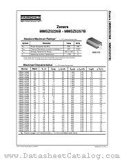 MMSZ5232B datasheet pdf Fairchild Semiconductor