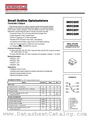 MOC205-M datasheet pdf Fairchild Semiconductor