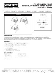MOC3010-M datasheet pdf Fairchild Semiconductor