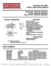 MST6440C datasheet pdf Fairchild Semiconductor