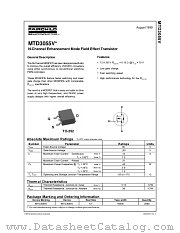 MTD3055V datasheet pdf Fairchild Semiconductor