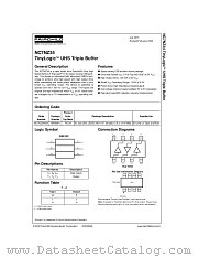 NC7NZ34 datasheet pdf Fairchild Semiconductor