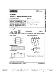 NC7NZU04 datasheet pdf Fairchild Semiconductor