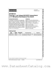 NC7SB3157 datasheet pdf Fairchild Semiconductor