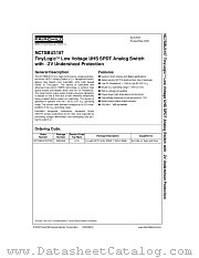 NC7SBU3157 datasheet pdf Fairchild Semiconductor