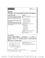 NC7SP38 datasheet pdf Fairchild Semiconductor