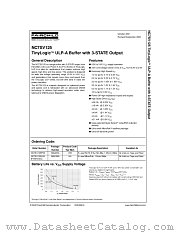NC7SV125 datasheet pdf Fairchild Semiconductor