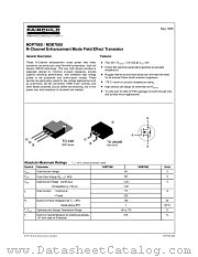 NDB7060 datasheet pdf Fairchild Semiconductor