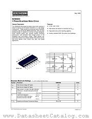 NDM3000 datasheet pdf Fairchild Semiconductor