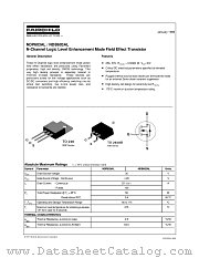 NDP603AL datasheet pdf Fairchild Semiconductor