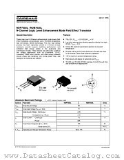 NDP7050L datasheet pdf Fairchild Semiconductor