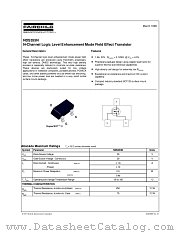 NDS355N datasheet pdf Fairchild Semiconductor