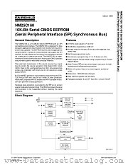 NM25C160 datasheet pdf Fairchild Semiconductor