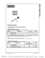 PN5432 datasheet pdf Fairchild Semiconductor
