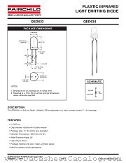 QED633 datasheet pdf Fairchild Semiconductor