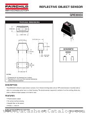 QRE00034 datasheet pdf Fairchild Semiconductor