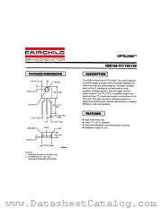 QSE156 datasheet pdf Fairchild Semiconductor