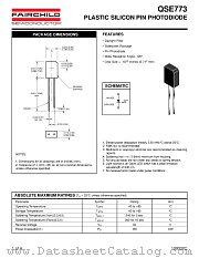 QSE773 datasheet pdf Fairchild Semiconductor