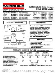 QTLP912-2 datasheet pdf Fairchild Semiconductor