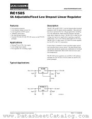 RC1585X15 datasheet pdf Fairchild Semiconductor