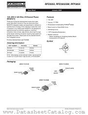 RFD3055SM datasheet pdf Fairchild Semiconductor