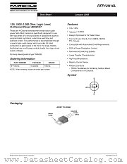 RFP12N10L datasheet pdf Fairchild Semiconductor