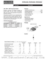 RHRU5060 datasheet pdf Fairchild Semiconductor