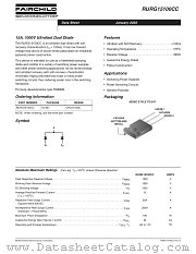 RURG15100CC datasheet pdf Fairchild Semiconductor