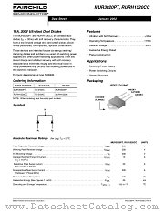 RURH1520CC datasheet pdf Fairchild Semiconductor