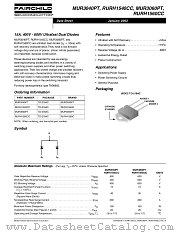 RURH1560CC datasheet pdf Fairchild Semiconductor