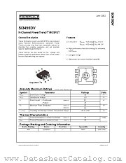 SI3456DV datasheet pdf Fairchild Semiconductor