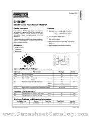 SI4450DY datasheet pdf Fairchild Semiconductor