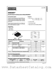 SI9936DY datasheet pdf Fairchild Semiconductor